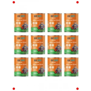 Tavuk Etli Yetişkin Kedi Konserve Yaş Mama (12x415 gr)