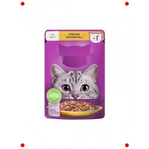 Tavuklu Poşet Kedi Yaş Mama 85 G Tekli Paket
