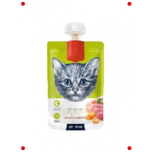 Taze Ton Balıklı & Tavuklu Kedi Et Ezmesi 90gr