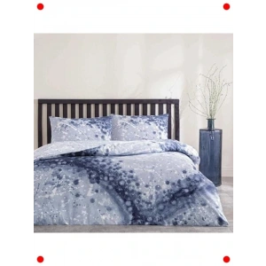 Tek Kişilik Pamuk Lacivert Renkli Nevresim Takımı