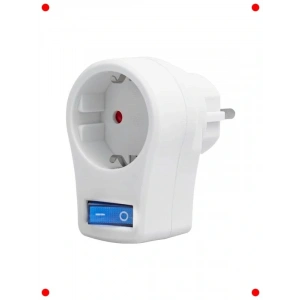 Tekli Akım Korumalı Anahtarlı Güvenlik Prizi