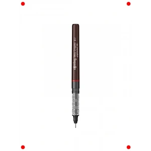 Teknik Çizim Keçe Uçlu Kalem, 0.1 mm, Siyah Mürekkep