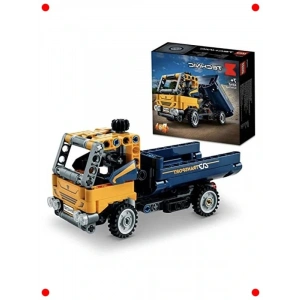 Teknik Damperli Kamyon Yaratıcı Yapım Seti (177 Parça)