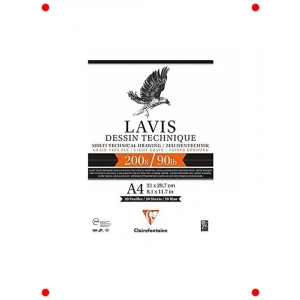 Teknik ve Sanatsal Çizim Defteri A4 - 200 gr.