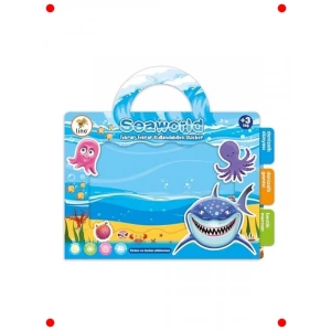 Tekrar Kullanılabilir Deniz Canlıları Sticker Seti