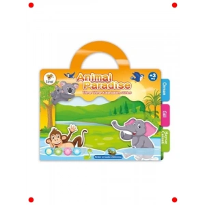 Tekrar Kullanılabilir Hayvan Temalı Sticker Seti