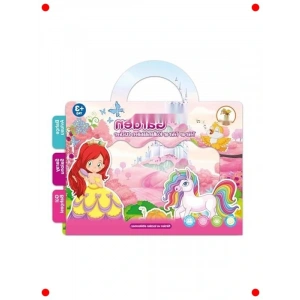 Tekrar Kullanılabilir Prenses Bahçesi Çıkartmaları