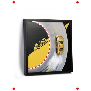 Temalı Dekoratif Araba Modelli Çerçeve