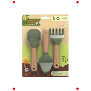 Temel Bahçe Aletleri Seti (Tırmık, Kürek, Mala)