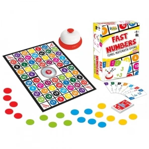 Temel Matematik Eğitimi için Fast Numbers Oyunu