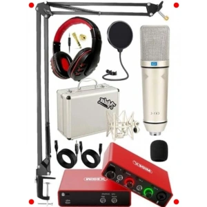 Temel Stüdyo Kayıt Ekipman Seti: Mikrofon ve Ses Kartı