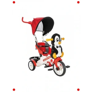 Tenteli Ebeveyn Kontrollü 3 Tekerlekli Çocuk Bisikleti