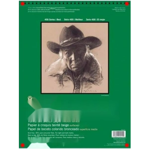 Tonlu Kahverengi Eskiz Defteri - 24 Yaprak (28x36 cm)