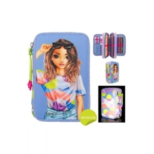 Top Model Topmodel 3 Katlı Reflektörlü Mavi Dolu mkutu