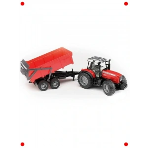 Traktör ve Römork Ölçekli Model Oyuncak