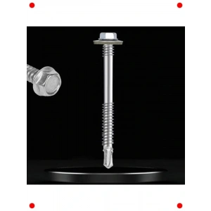 Trapez Çatı Vidası, Matkap Uçlu, 5.5x105mm, 100lü