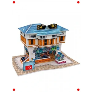 Türk  Mağazası 3D Puzzle (25 Parça)
