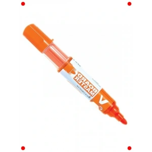 Turuncu Beyaz Tahta Marker Kalemi