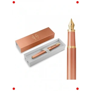 Turuncu Detaylı Lüks Dolma Kalem