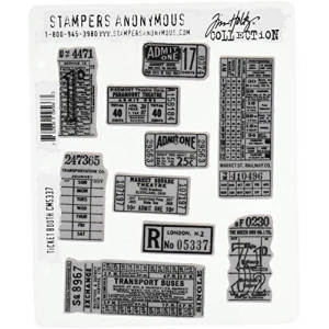 Tutkal Damsı, Yapışkanlı Ticketbooth Malzemesi