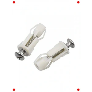 Tuvalet Oturağı Sabitleme Vidası ve Dübel Seti - 2 Adet