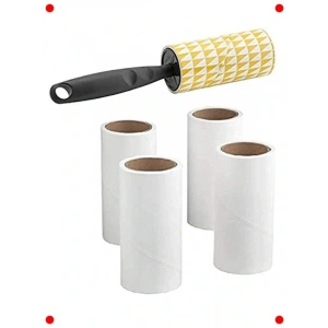 Tüy ve Toz Toplayıcı Rulo Seti - Gri (5 Parça)