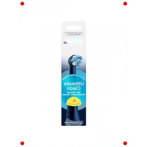 Ultimate Clean Yedek Diş Fırçası Başlığı 4 Adet Siyah