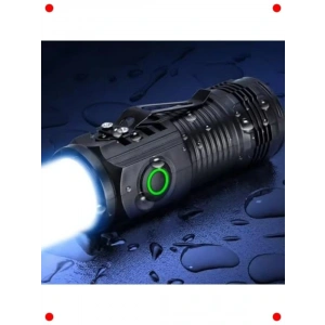 Ultra Parlak USB Şarjlı ni LED El Feneri - Ortam Lambası