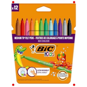 Ultra Yıkanabilir Keçeli Kalem Seti 12 Renk - Su Bazlı