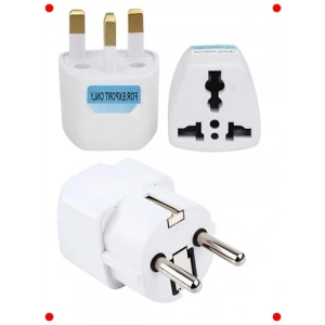 Uluslararası Seyahat Fiş Adaptörü Seti (2li)