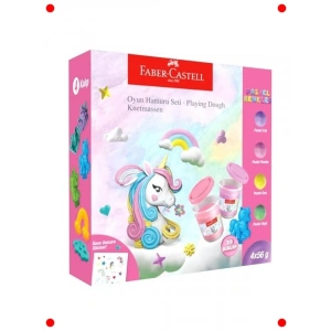 Unicorn Temalı Oyun Hamuru Seti