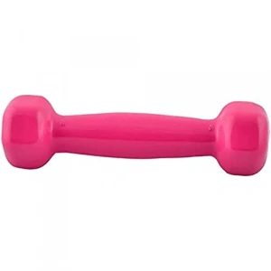 Unisex pembe vinil dambıl, 1 adet, hafif ve kullanışlı