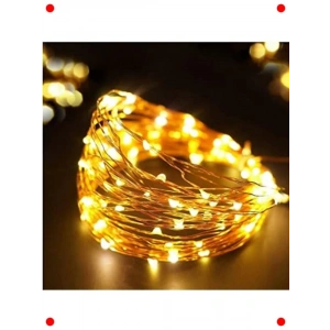 USB Girişli Renkli Peri Led Işık - 10 Metre