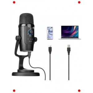 USB Kondansör Stüdyo Kayıt Mikrofonu