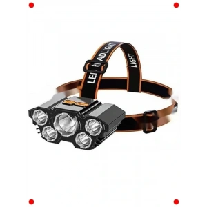 USB Şarjlı 4 Mod Su Geçirmez  Kafa Lambası