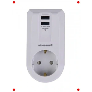 USB Şarjlı Tekli Priz – 5V 2A Hızlı Şarj