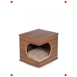 Üstü Kapalı Lüks Evcil Hayvan Yuvası - Kedi & Köpek