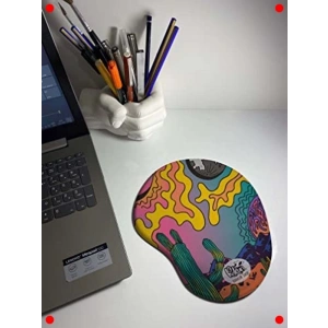 Ütopya Temalı Bilek Destekli Mouse Pad