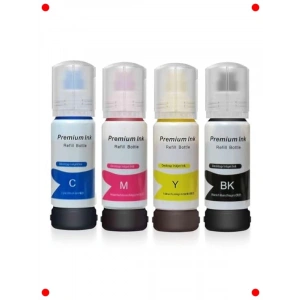 Uyumlu Yazıcı Mürekkebi Seti 4 Renk + 1 Siyah