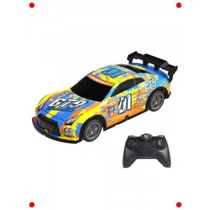 Uzaktan Kumandalı Drift Araba 1:22 Sarı LED Işıklı