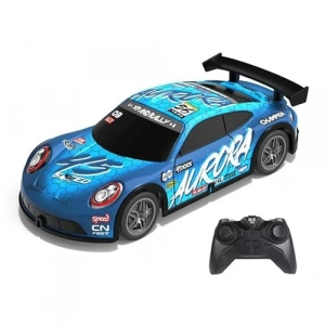 Uzaktan Kumandalı Drift Arabası, 1:22 ölçek, LED ışıklı mavi model