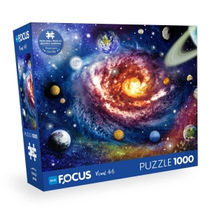 Uzay Temalı 1000 Parça Puzzle, Eğlenceli Aktivite