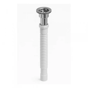 Uzayabilir Gider Borusu, 1.5 Metre Paslanmaz Süzgeçli Tasarım