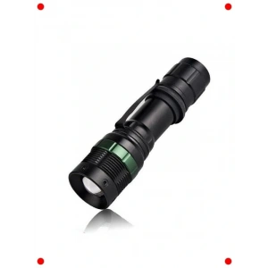 Uzun Menzilli LED Zoom El Feneri - AAA Uyumlu