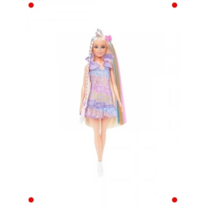 Uzun Saçlı Bebek ve Kombin Aksesuar Seti