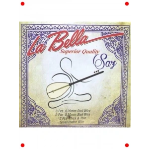Uzun Sap Saz Bağlama Teli Takımı (0.20)