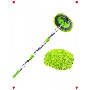Uzun Saplı 2si 1 Arada Araç Yıkama Fırçası Sünger