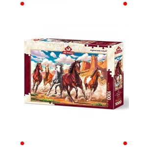 Vadide Dörtnala 1000 Parça Manzara Yapbozu