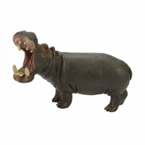 Vahşi Hipopotam Figürü, 9,5 cm Eğlenceli Oyun Arkadaşı
