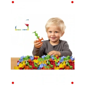 Vakum Molekül Yapı Oyunu | 25 Parça Eğitici Oyuncak